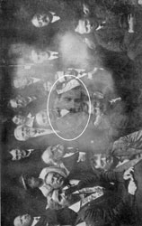 Conan Doyle present when this picture was taken. Extra was recognised