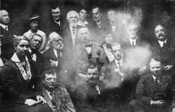 A group of people posing for a photo  Description automatically generated with medium confidence